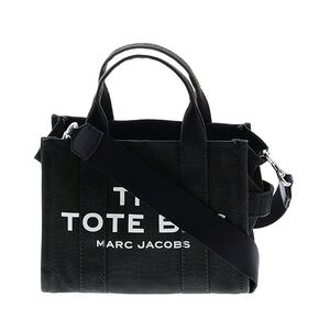 Marc Jacobs Black Canvas Tote Bag